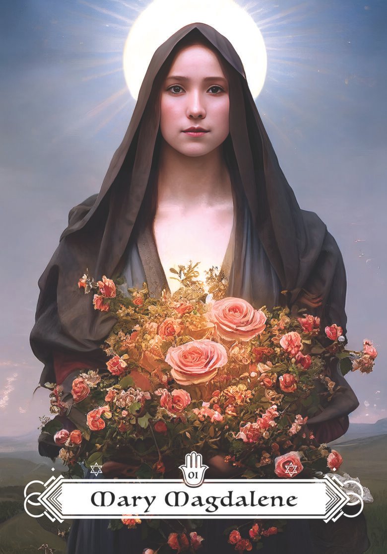 Magdalene With Roses Mary Magdalene Message: Bonding