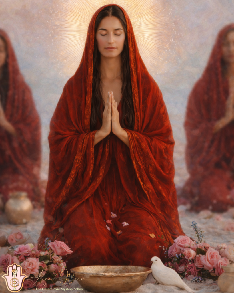 Magdalene With Roses Mary Magdalene Message: Beloved of the Light | Ana Otero | The Desert ...